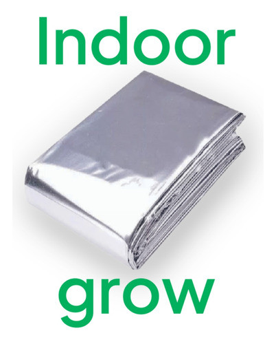 Tela Papel Mylar, Grow, Indoor, Arte, Iluminación, Camping. 1