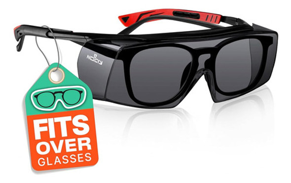 Gafas De Seguridad Tintadas Nocry Sobre Gafas Con Lentes Env 0