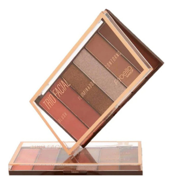 Trio Blush, Iluminador E Contorno Mu50011 Febella J 1
