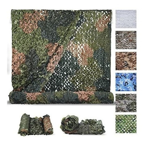 Red De Camuflaje Para Caza Deco Sombra 3x3m Camuflado Milit 0