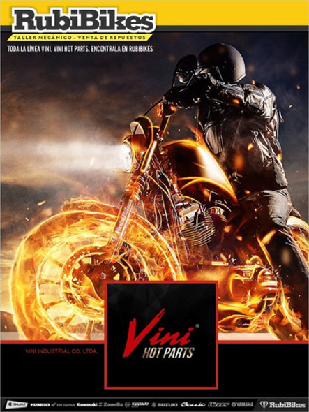 Puño Acelerador Rápido Aluminio Azul. Vini Hot Parts 1