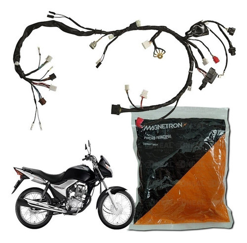 Fiação Principal Chicote Titan 150 Ks Pedal Partida Injeção 0