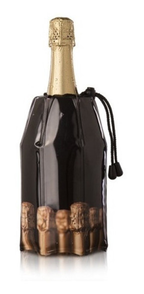 Champagne Accesorio Set Vacu Vin  Tapon Abridor + Enfriador 1