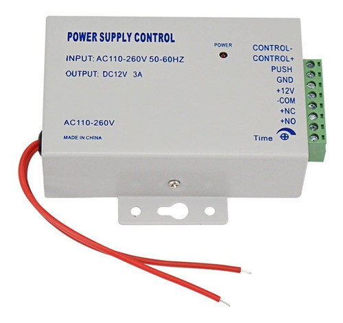 Fuente De 12v Con Retardo De Tiempo Para Control De Acceso 0