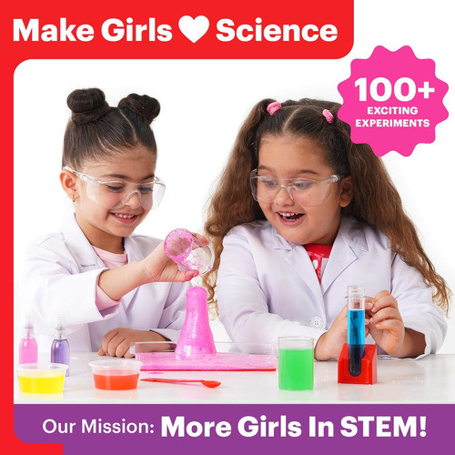 Kit De Ciencia Para Niñas De 4-8 Años, Experimentos Divertid 1