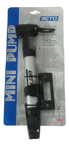 Inflador De Mano Beto Cld-011e Aluminio C/ Medidor Digital 0