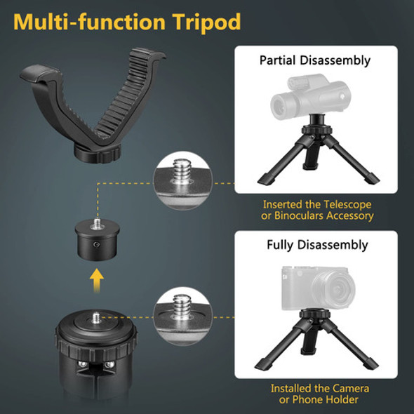 Tripode De Tiro Extensible Soporte U Giratorio 360 Grados. 1