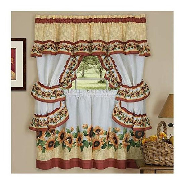 Juego De Cortinas De Girasol Achim De Color Negro Teñido Cas 1 Juego De Cortinas De Girasol Achim De Color Negro Teñido Cas 1