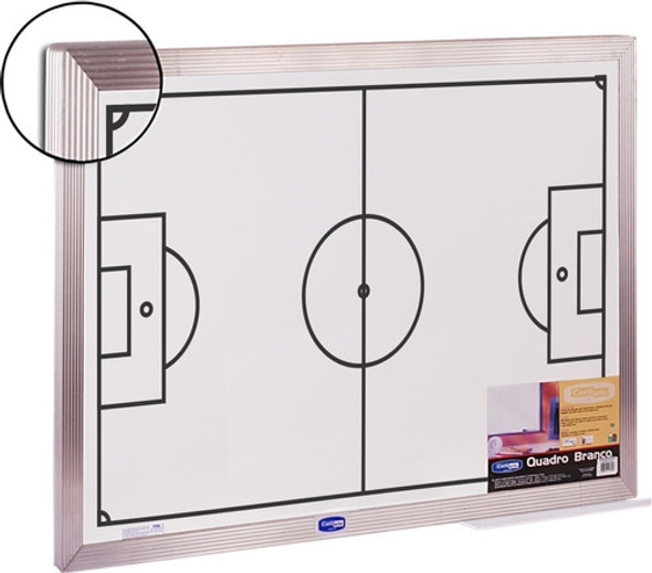 Lousa Magnética 90 X 60 Cm Tática De Jogo Instruções Técnica 0