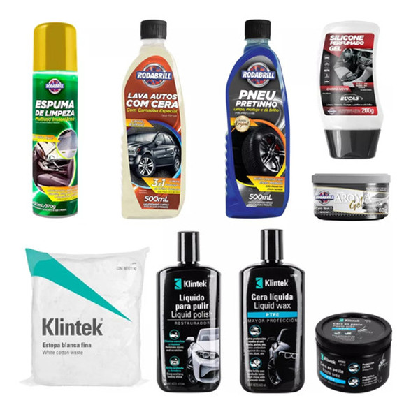 Kit Limpieza Detailing Auto Aromatización 0