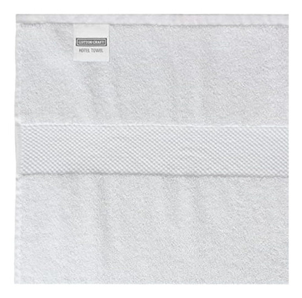 Cotton Craft Hotel Spa Toallas De Baño De Lujo - Paquete De 1