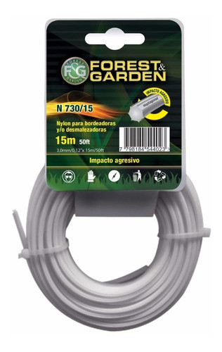 Tanza P/desmalezadora 2.5mm X 15mts - Ynter Industrial 0