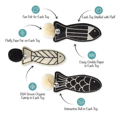 Gato Mini Off The Scales, Conjunto 3 Piezas, Colección 1