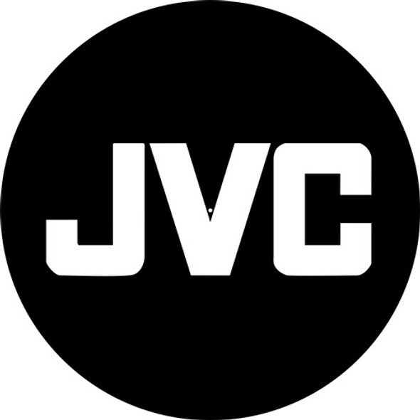 Jvc Logo Blanco Slipmat Paño Suave Espuma Excelente Calidad 0