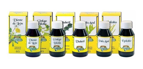 5 Tinturas Botica Del Señor 100ml 0