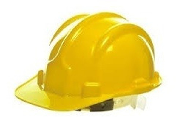 Casco De Seguridad Amarillo  - Obra Albañil 0