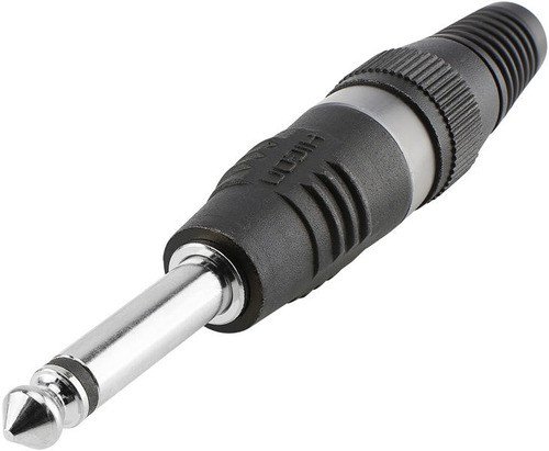 Conector Plug 1/4 Mono Hi-con Aleman J63m03 0