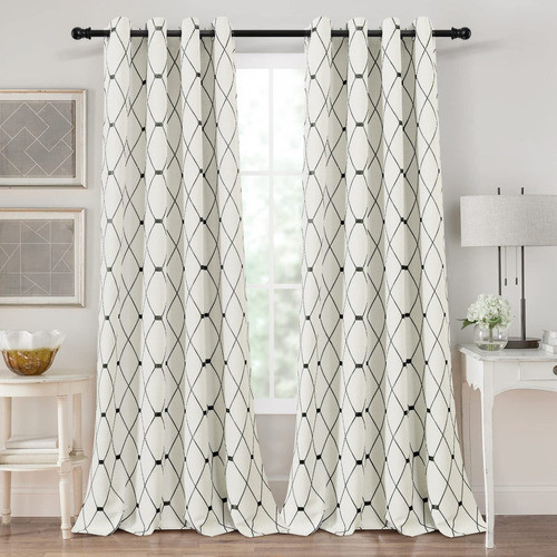 Cortinas De 120 Pulgadas De Largo Para Dormitorio, Sala De E 0