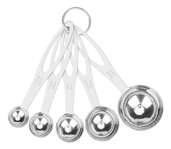 Conjunto De 5 Cucharas De Acero Inoxidable Para Cocinar 0 Conjunto De 5 Cucharas De Acero Inoxidable Para Cocinar 0