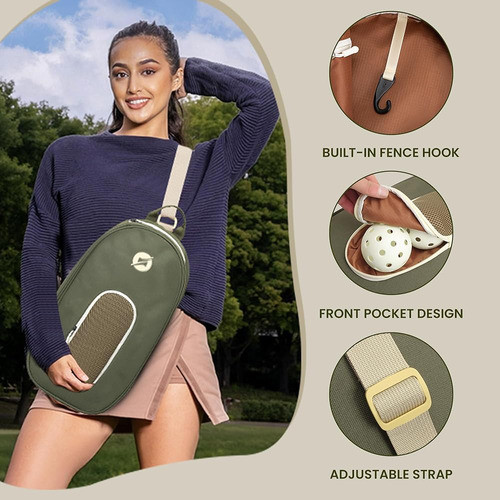 Bolsa De Pickleball Dinkly Para Mujer Mochila De Pickleball 1