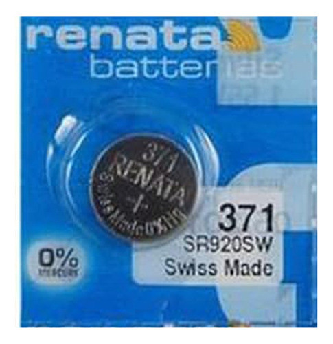 Pila Renata 371 Sr920sw Original Suiza Blister Cerrado Reloj 1