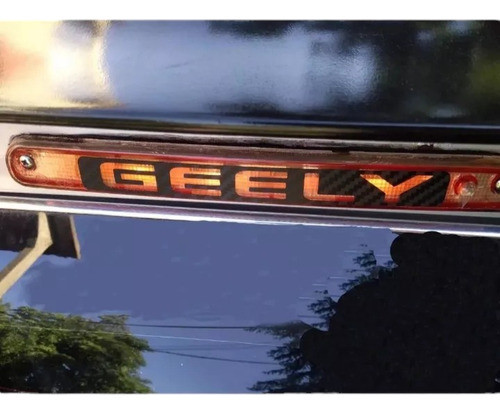 Sticker Calco Vinilo Para Tercera Luz De Freno Geely Lc 1