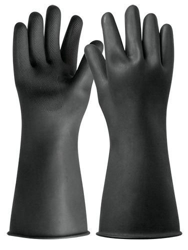 Guan.ind.látex,largo 35cm (0,7 Mm)talle G  Truper  Gu-ind-cg 0