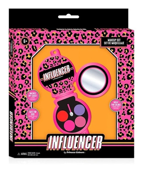 Juego De Maquillaje Influencer Pupa Redonda Triple En Caja 0