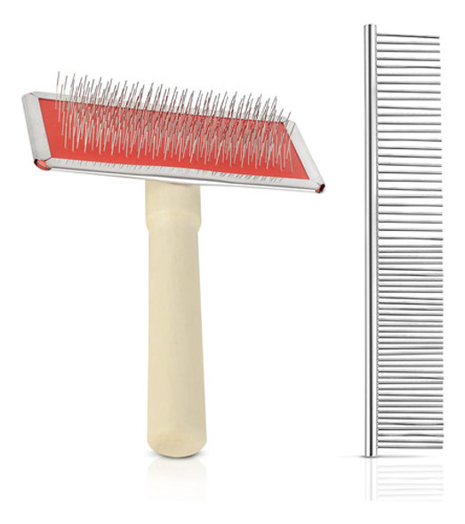 Peine De Acero Inoxidable Para Macramé Y Desenredar Pelo 0