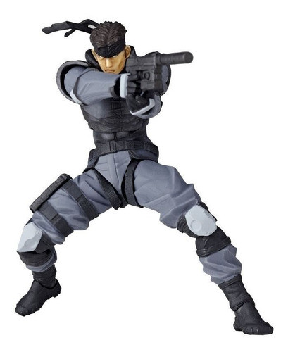 Solid Snake Metal Gear Solid Revoltech Revolmini Rm-001 0