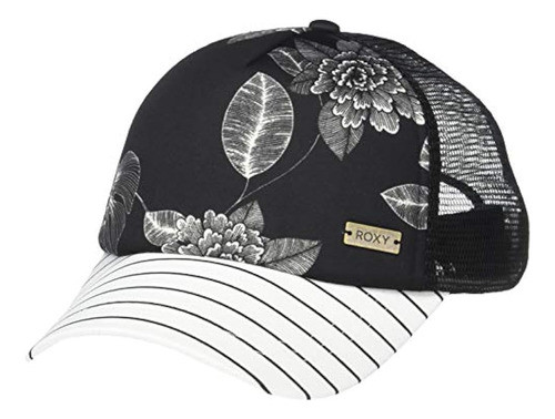 Sombrero De Camionero Roxy Water Come Down Para Mujer, Flor 0