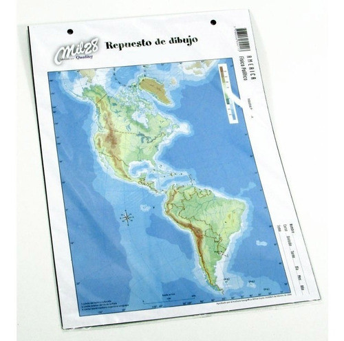Repuesto De Dibujo N- 6 Color 1028 X 6 Hojas  Block Dibujo 0