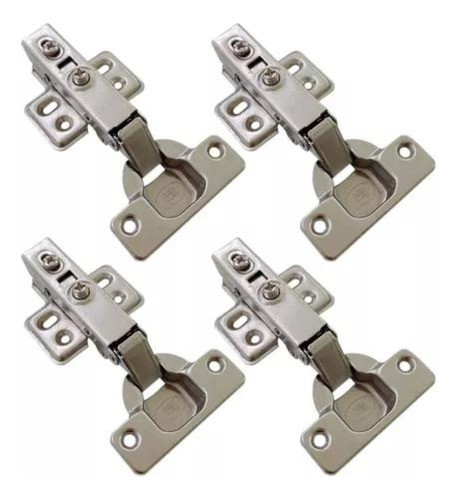 Bisagras Cazoleta 35mm Cierre Suave Codo 0 Bronzen X 10 U 1
