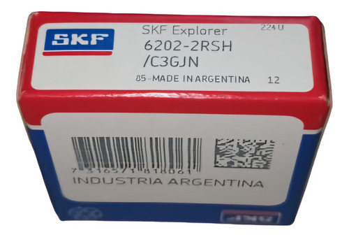 Rodamiento 6202-2rsh Skf . Para Lavarropas (varios Modelos) 0