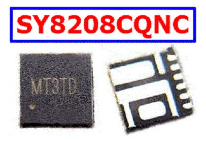 Ic Sy8208cqnc Sy8208c Sy8208 Mt5ti Mt5 Mt3 Mt3xx Mt4 Qfn-6 1