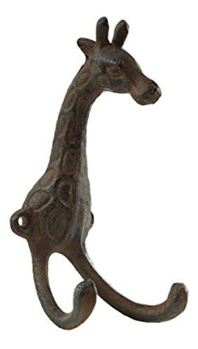 Tg,llc Treasure Gurus Metal Giraffe 3d Towel Hook Bib Coat H 0