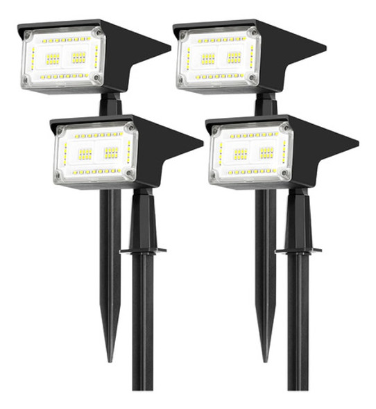Zjojo Solar Spot Lights, Luces Solares Para Exteriores Imper 0