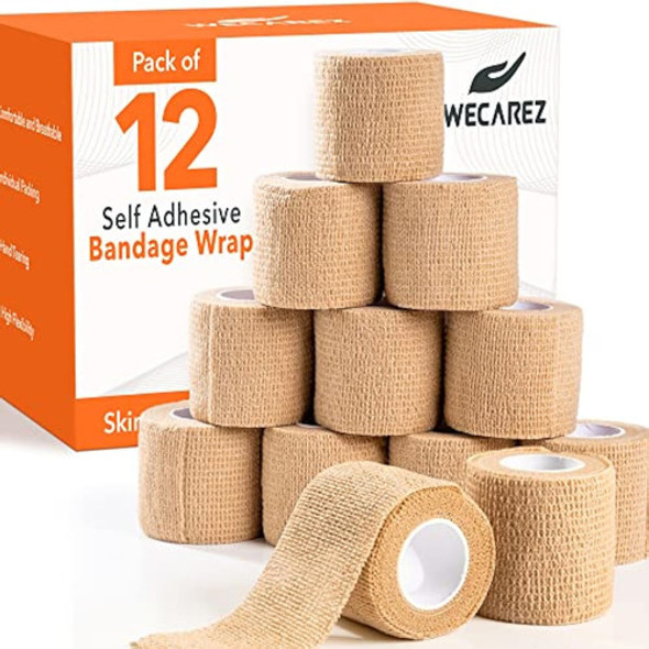 Wecarez Vendaje Autoadhesivo De 2 Pulgadas X 5 0