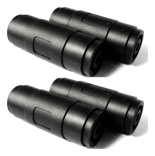 4pcs Cess 4pin Speakon Hembra A Hembra Plug Jack Acoplador R 1