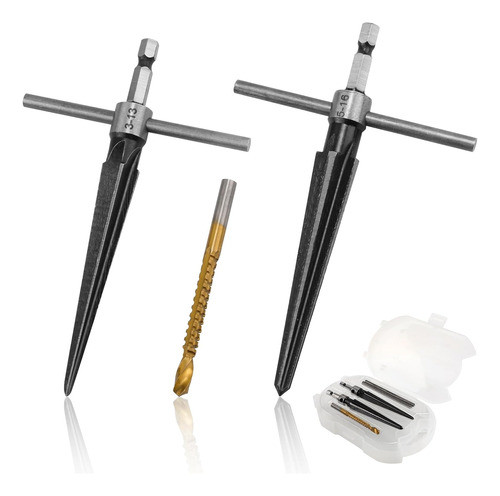 Juego De Herramientas De Reamer Con Mango T, 3-16mm 0