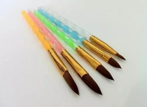 Pinceles De Acrilico Profesionales  X 5 1
