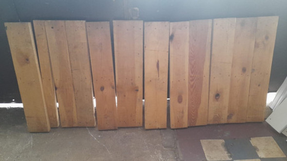 Lote De 15 Tablones Madera Largo 90cm Espesor 4cm Van De 8cm 0
