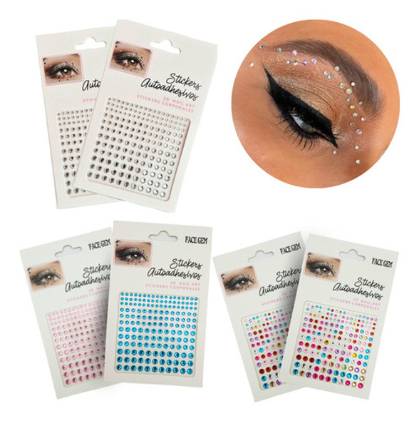 Cristales Autoadhesivos Para Ojos Modelos Surtidos 1