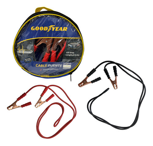 Cable Puente 150amp Goodyear Batería Arranque Auto Cocodrilo 0