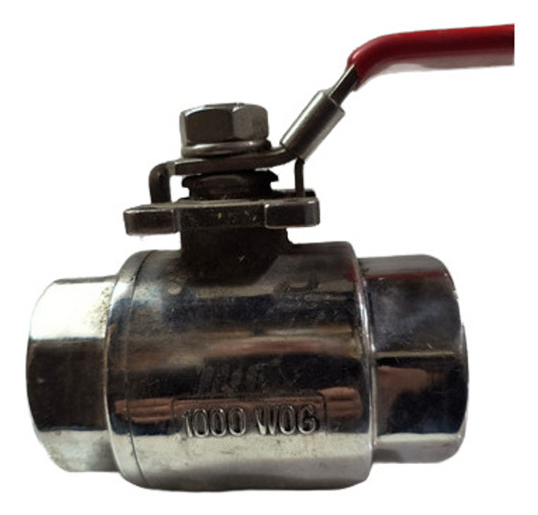 Valvula Inoxidable Marca Hidrinox De 1 1/2  Inox 316 1000wog 1