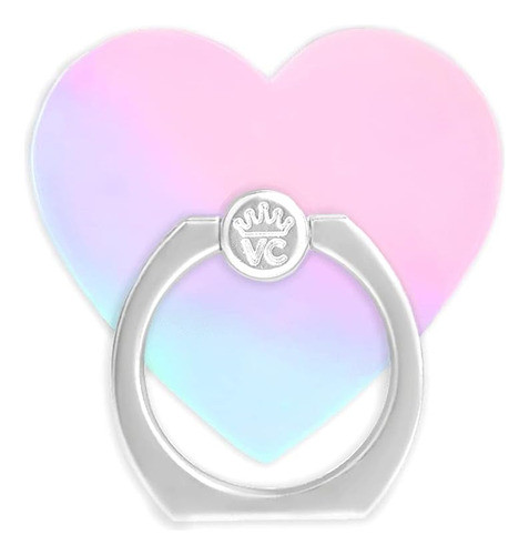 Anillo Para Celular - Corazon Rosa/celeste 0