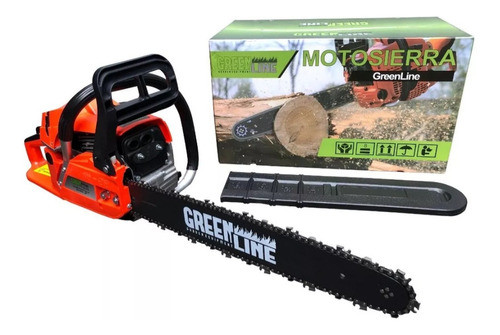 Motosierra Nueva Greenline 58cc Potente Espada 18  Kirkor 0