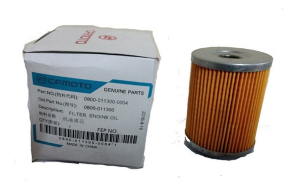Filtro Aceite Original Cf Moto - Gamma - Np 450/550/800/1000 0