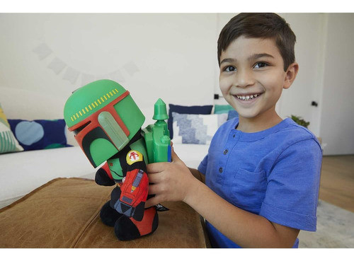 Star Wars Boba Fett Voice Cloner Feature Plush 1