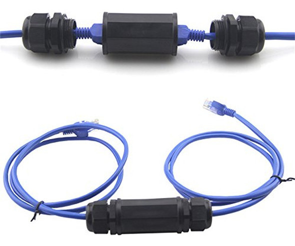 Toptekits Paquete De 5 Unidades Rj45 Conector Impermeable Ip 0